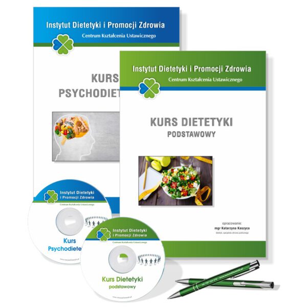 PAKIET: DIETETYKA I STOPNIA + PSYCHODIETETYKA