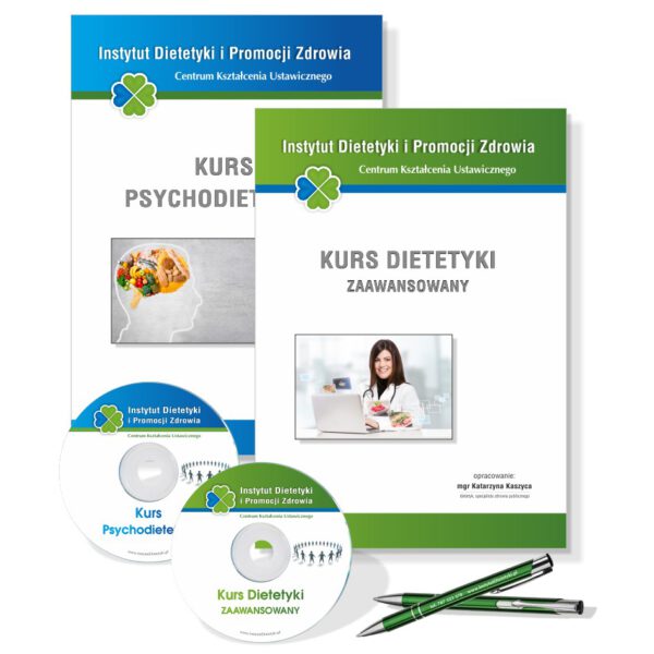 PAKIET: DIETETYKA III STOPNIA + PSYCHODIETETYKA